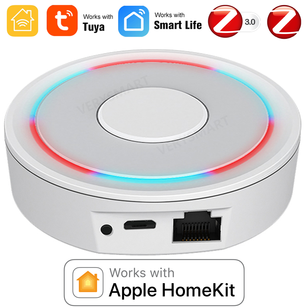Smart Home Hub - HomeKit-airies Passerelle Intelligente pour Maison Connectée,