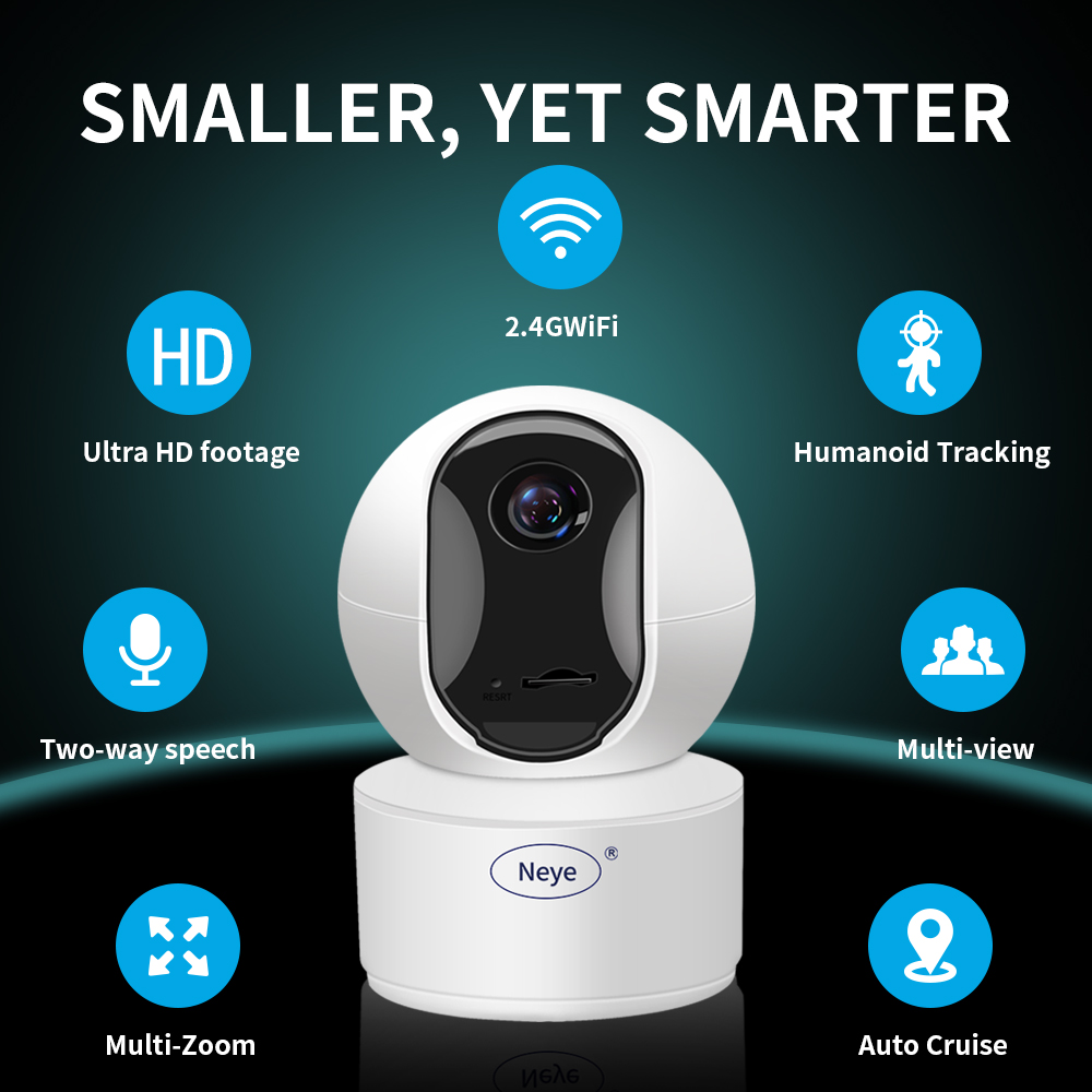 Smart Home Camera Ezviz - Caméra intérieure de sécurité WiFi 8MP