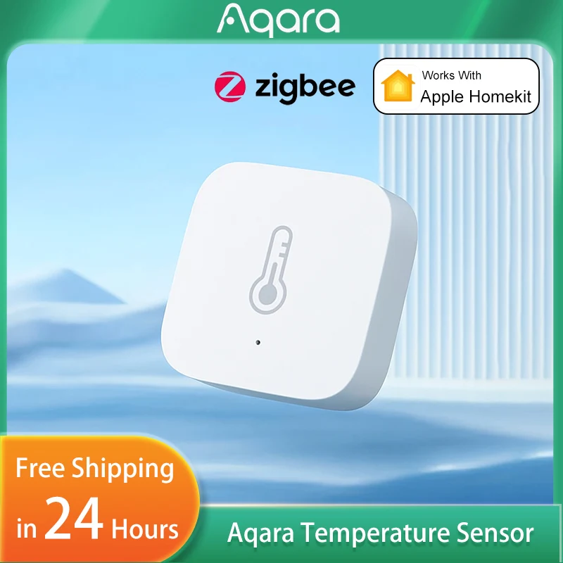Smart Home Apple - Capteur de température Aqara Zigbee, capteur