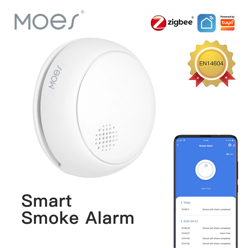 Smart Smoke Detector - Détecteur de fumée intelligent sans fil