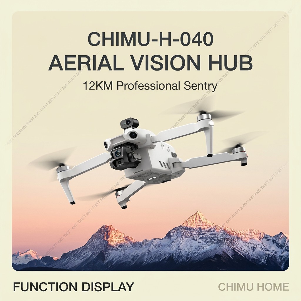 Smart Home Hub - 【CHIMU HOME】 Hub de vision aérienne