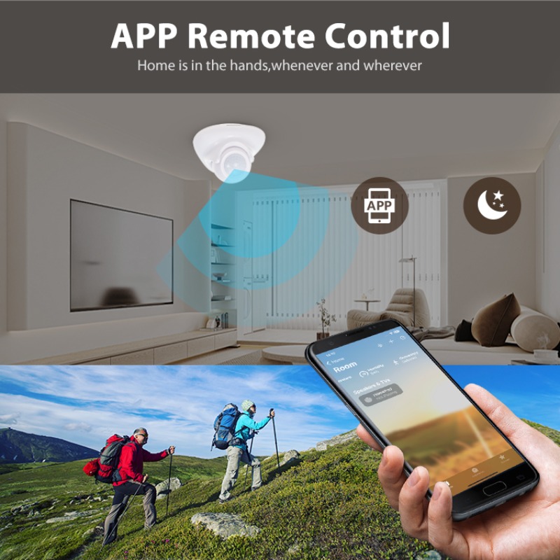Smart Home Hub - Détecteur de mouvement infrarouge Tuya Matter
