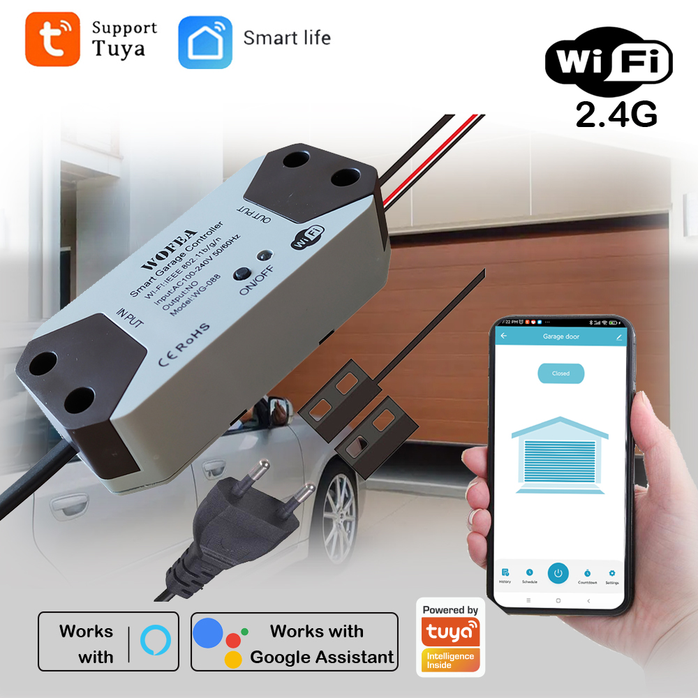 Smart Home Hub - Contrôleur d'ouverture de porte de garage