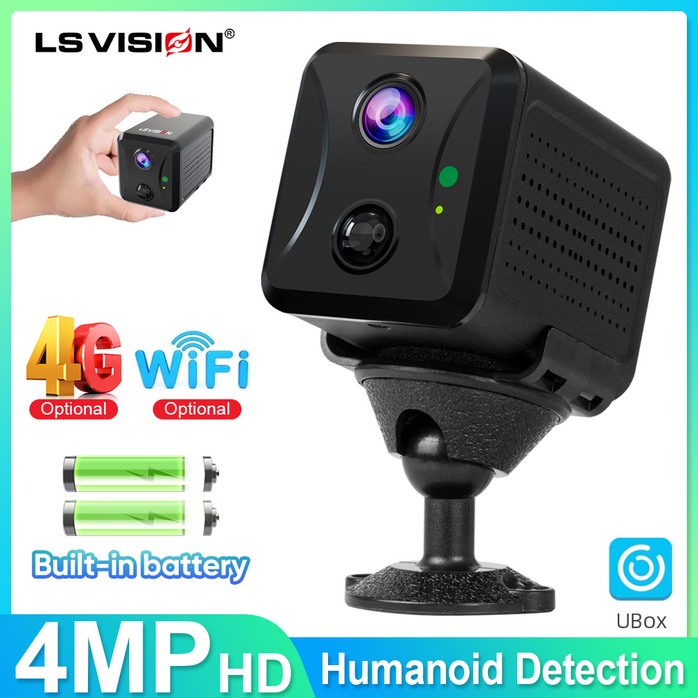 Smart Home Camera Ezviz - LS VISION Mini Caméra 4g Sim