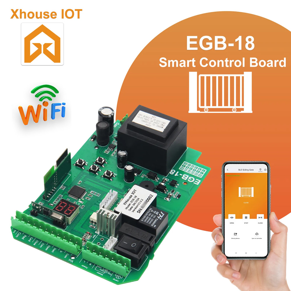 Smart Home Apple - Carte mère pour ouvre-porte coulissant, carte