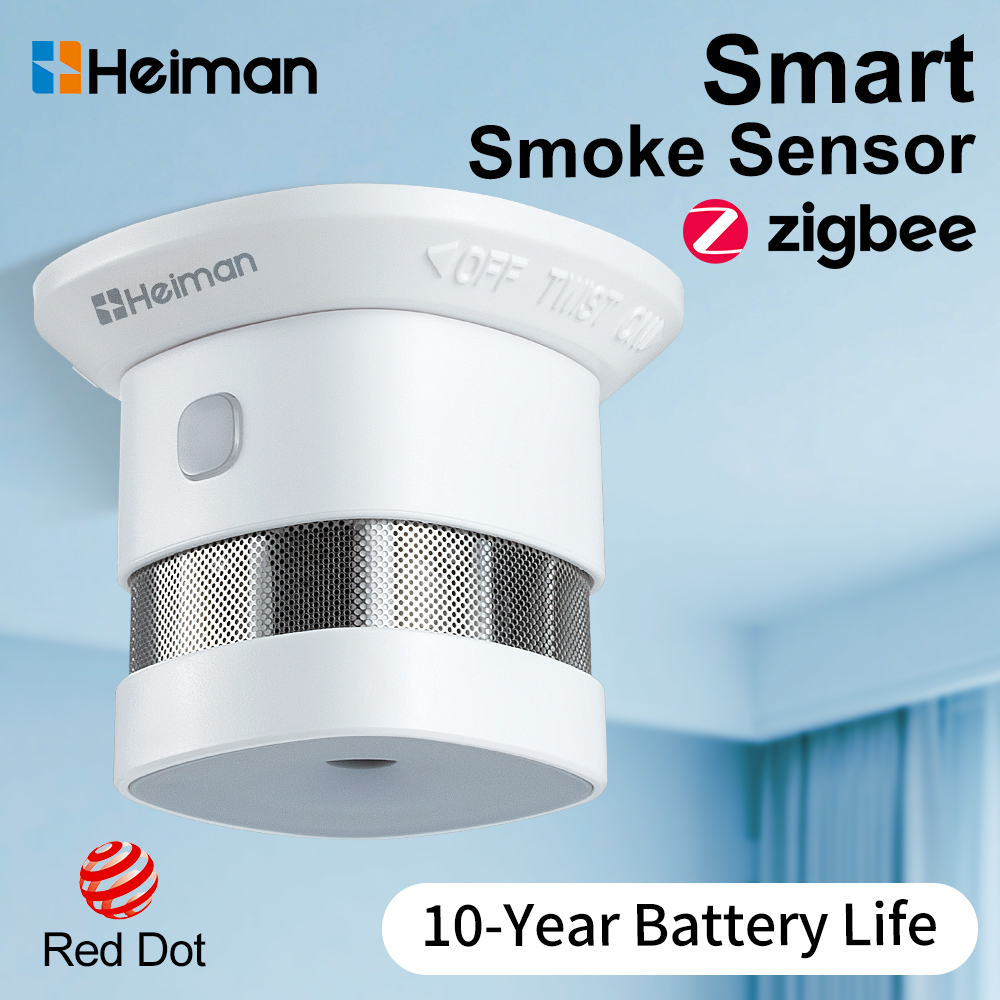 Smart Smoke Detector - Détecteur de fumée HEIMAN Zigbee –