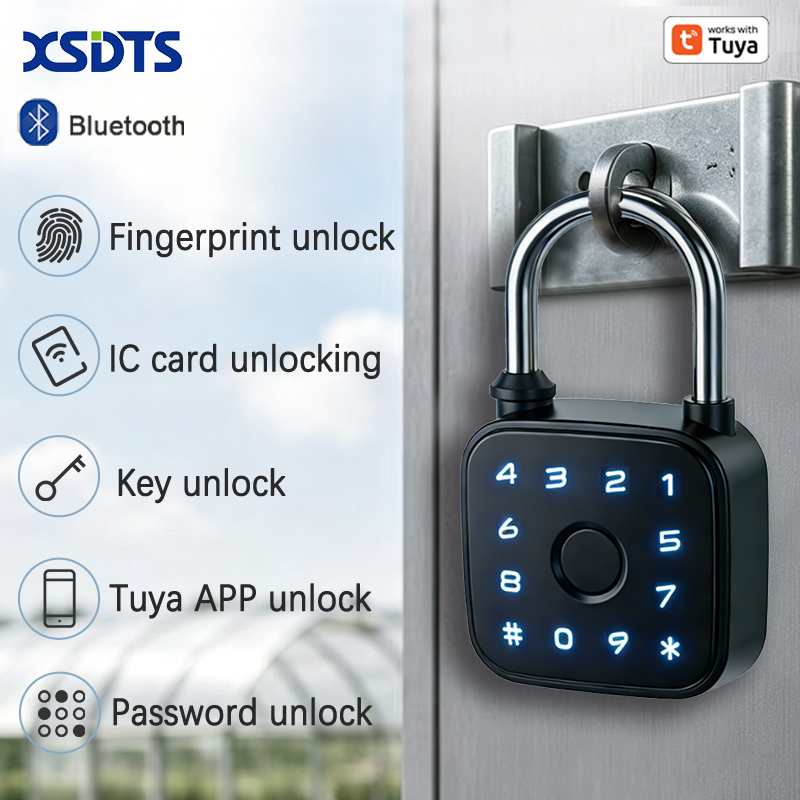 Smart Home Key - Cadenas intelligent Tuya, déverrouillage par empreinte