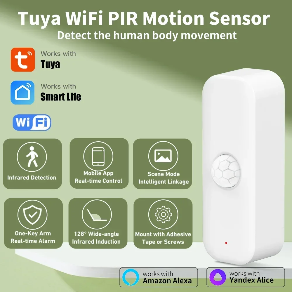 Smart Home Wiser - Tuya-Capteur de mouvement PIR pour la