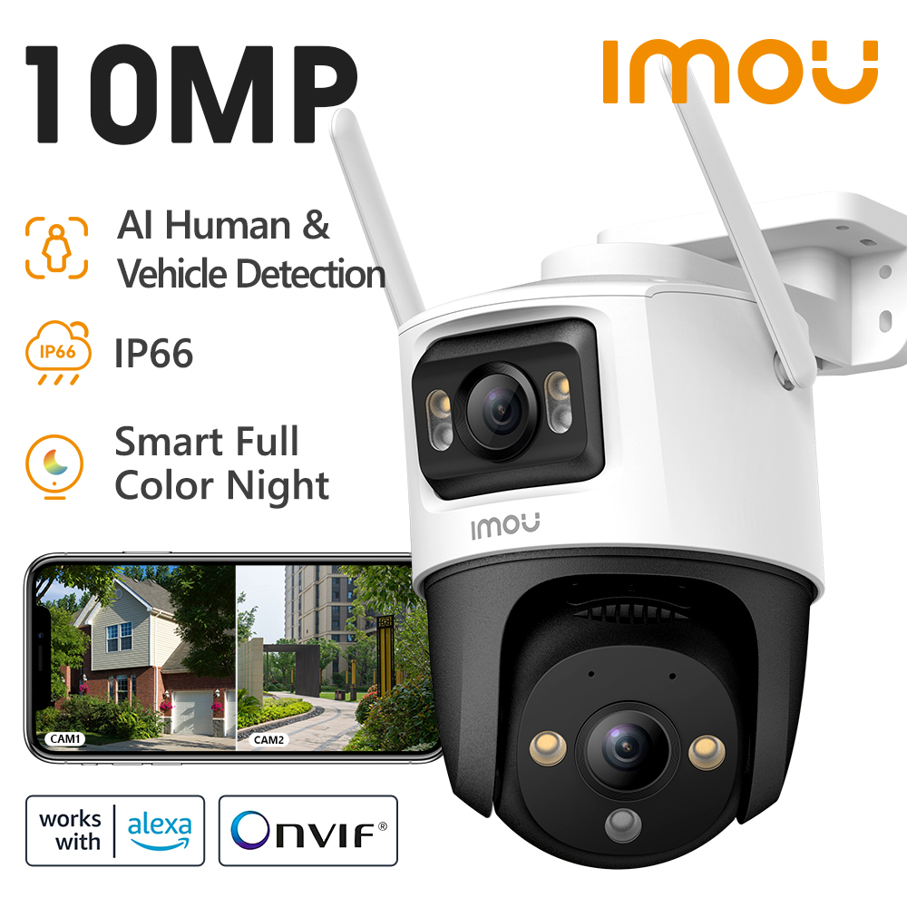 Smart Home Camera Ezviz - IMOU-Caméra de surveillance extérieure IP PT