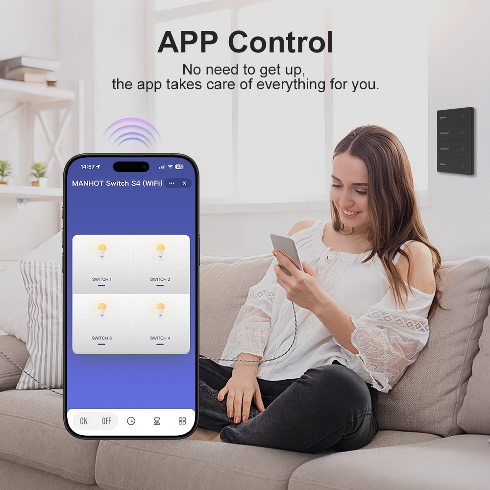 Interrupteur intelligent Zigbe - Smart Home Voice Control avis et prix
