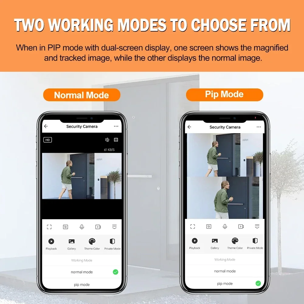 Caméra de visionneuse de porte - Smart Home Camera Ezviz avis et prix