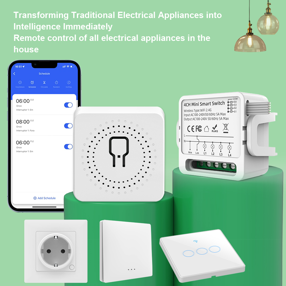 Interrupteur intelligent WiFi  - Smart Home Voice Control avis et prix