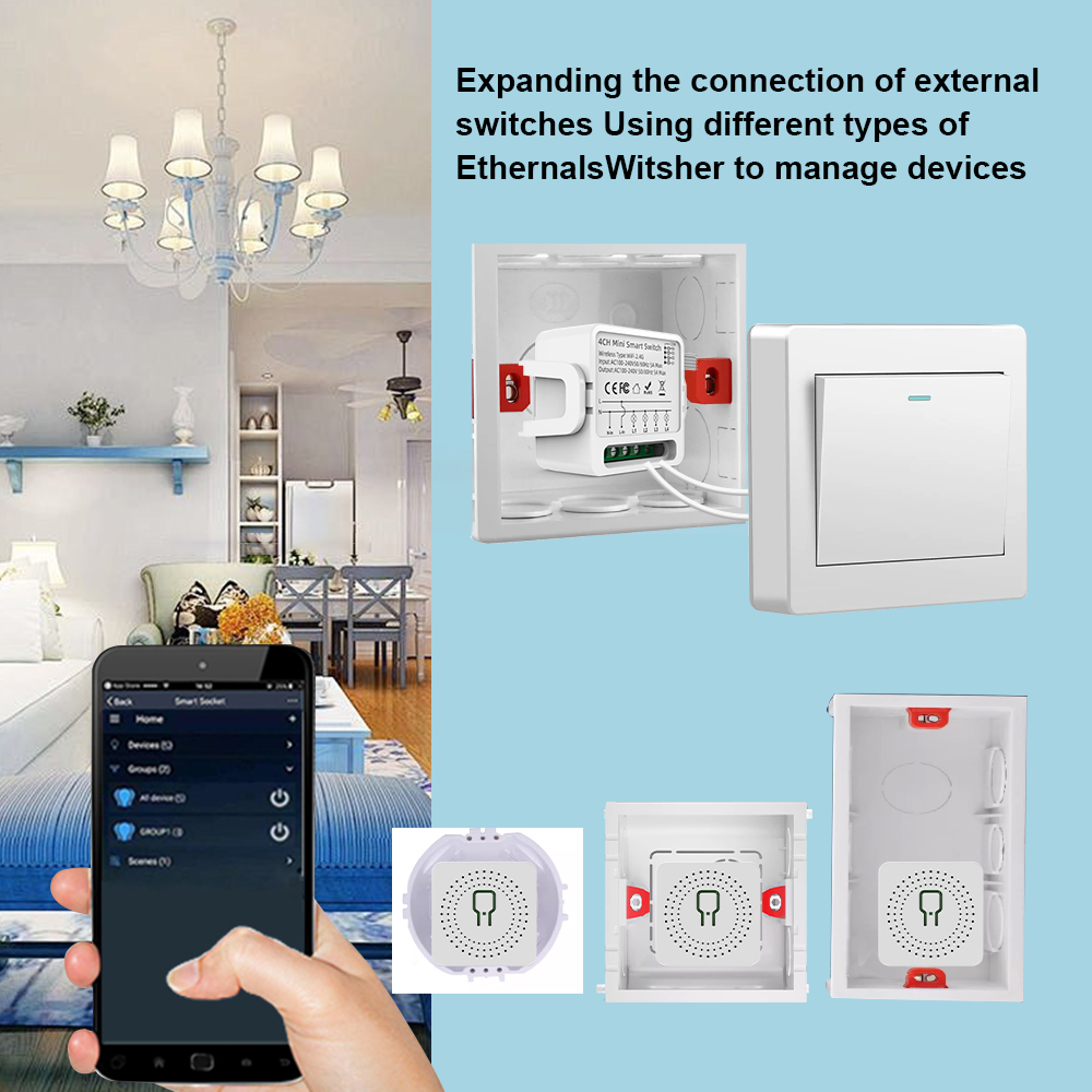 Interrupteur intelligent WiFi  - Smart Home Voice Control avis et prix
