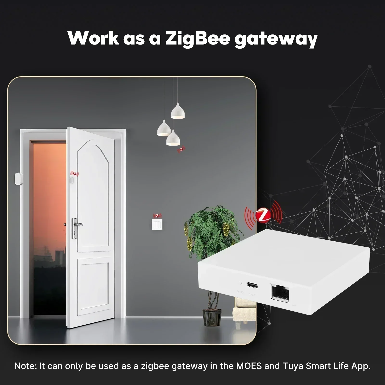MOES Tuya Zigbee Matter fil pa - Smart Home Apple avis et prix