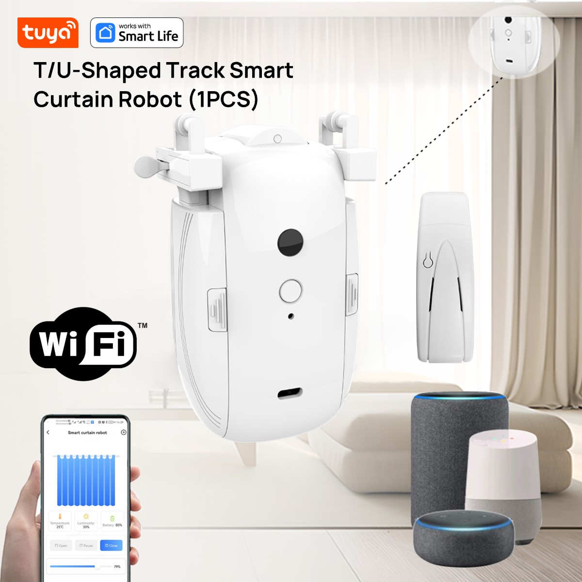 Tuya-Robot rideau WiFi intelli - Smart Home Hub avis et prix