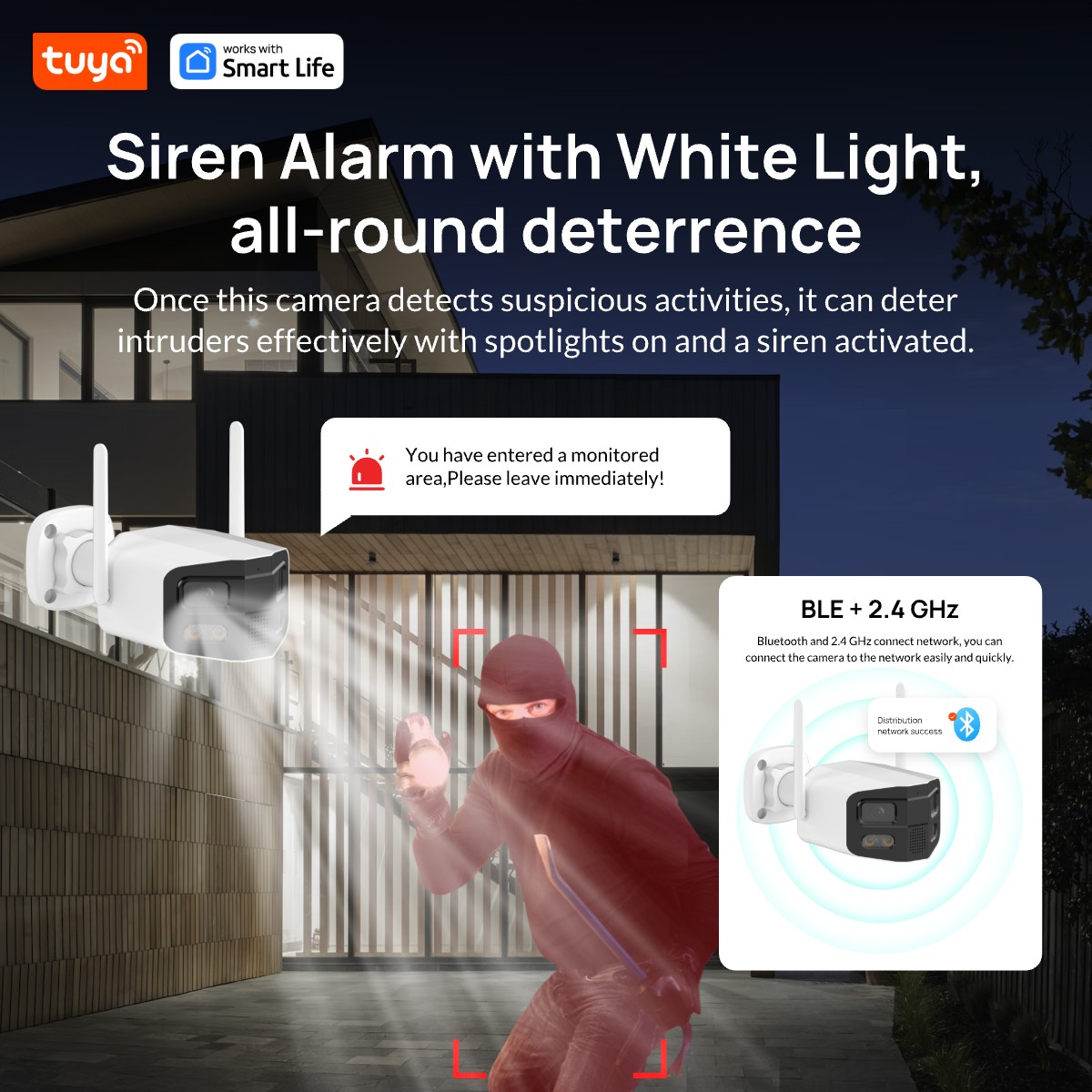 Tuya Smart 4MP 2,5K double obj - Smart Home Camera Ezviz avis et prix