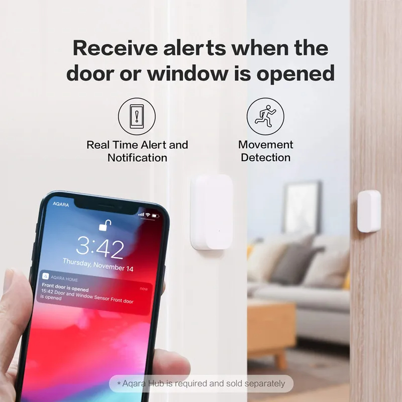Aqara-Capteur d'ouverture de p - Smart Home Apple avis et prix