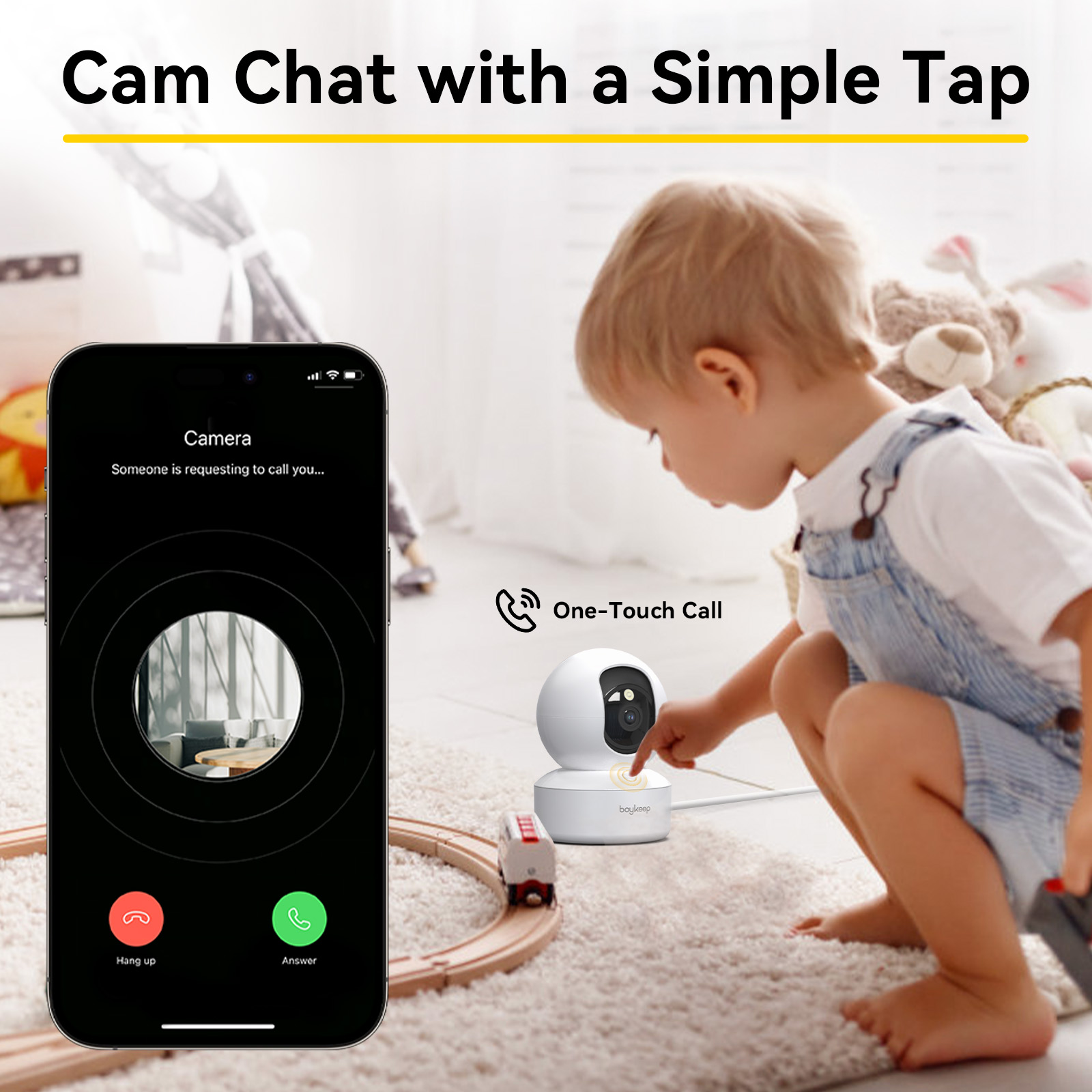 Caméra pour chien Boykeep 2K a - Smart Home Camera Ezviz avis et prix