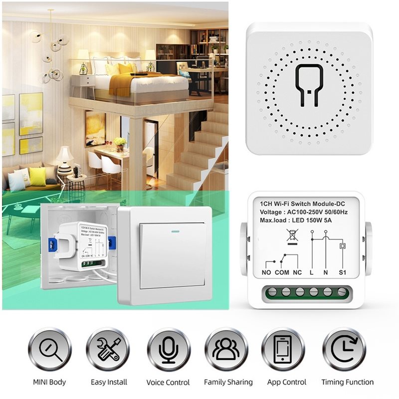 Commande vocale T21C compatibl - Smart Home Voice Control avis et prix