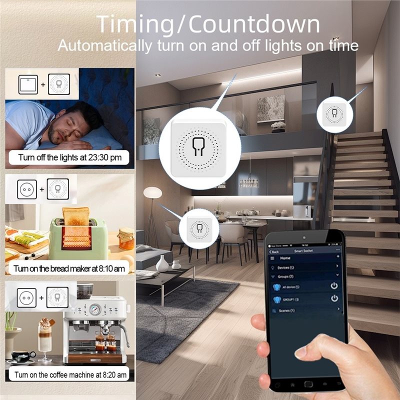Commande vocale T21C compatibl - Smart Home Voice Control avis et prix