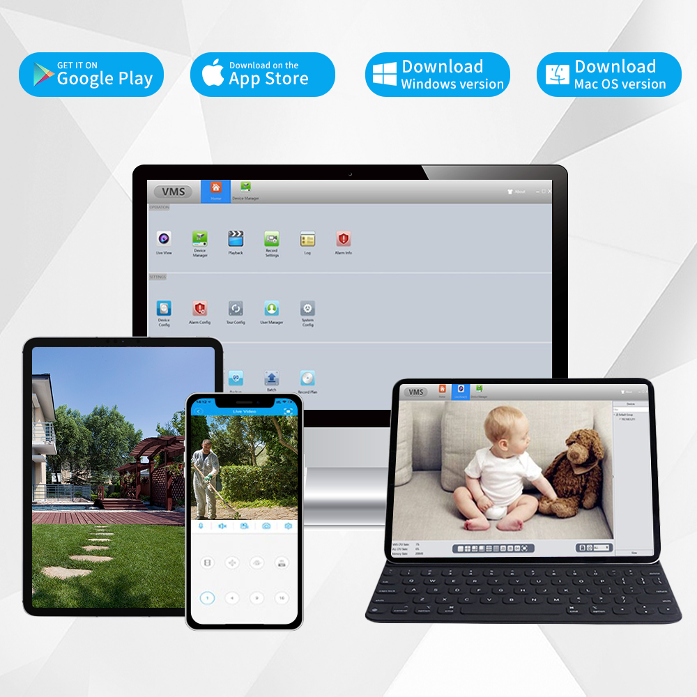 8MP 4K IP camera video surveil - Smart Home Camera Ezviz avis et prix