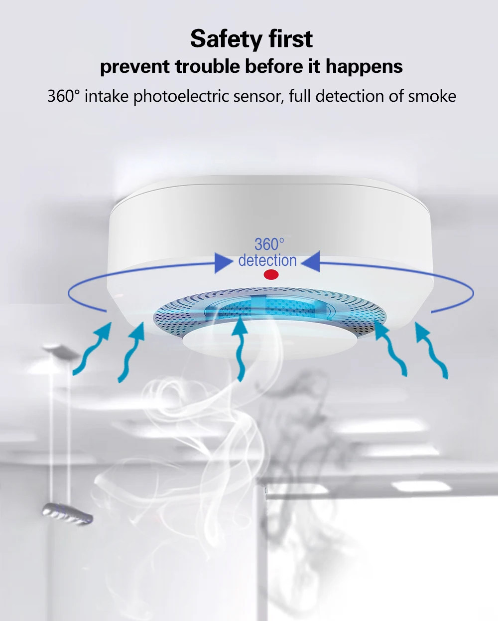 Détecteur de fumée intelligent - Smart Smoke Detector avis et prix