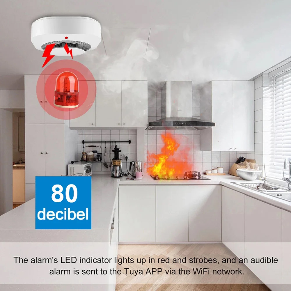 Détecteur de fumée intelligent - Smart Smoke Detector avis et prix