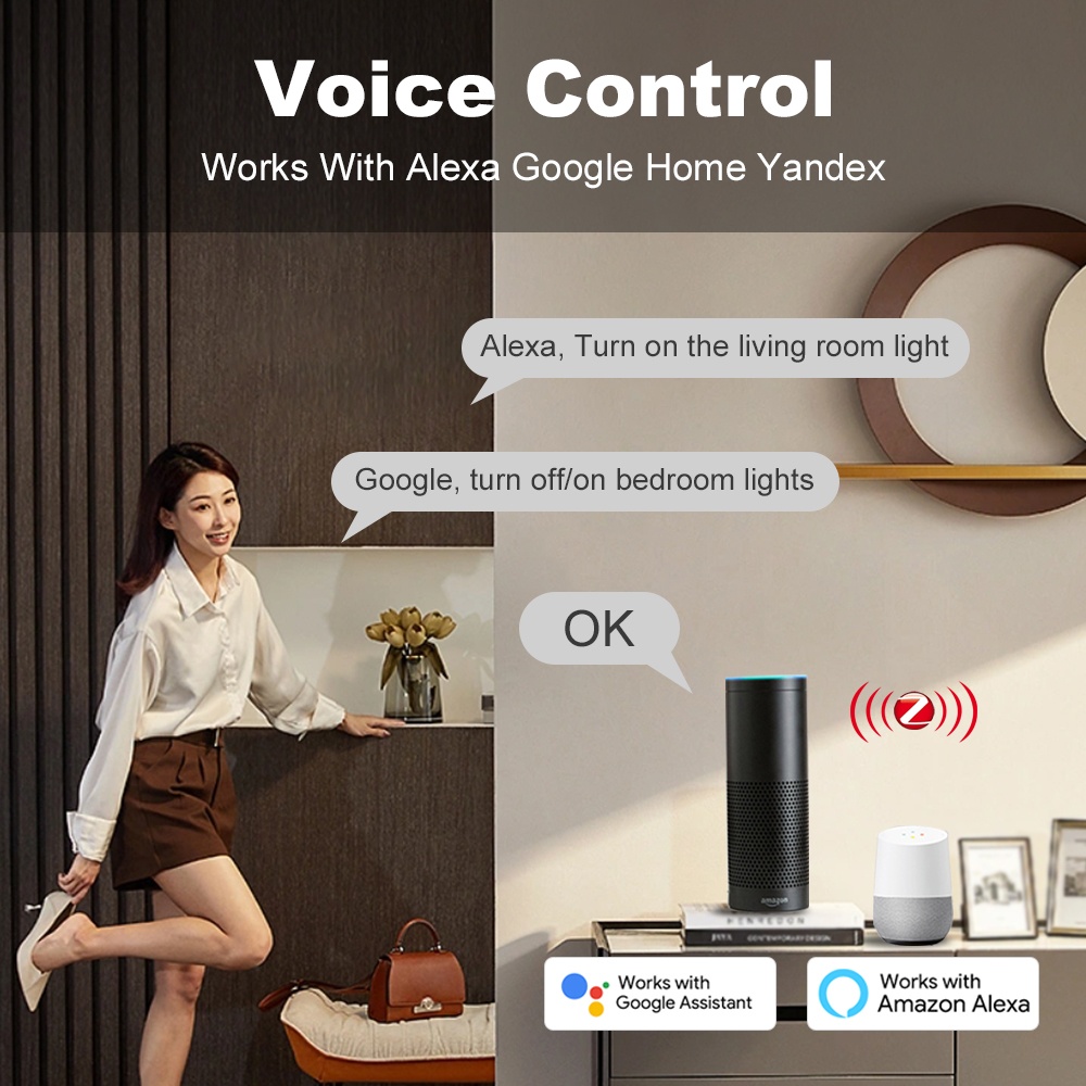 Interrupteur mural intelligent - Smart Home Voice Control avis et prix