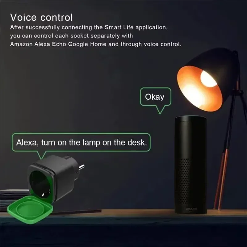 Prise intelligente WiFi Tuya E - Smart Home Voice Control avis et prix