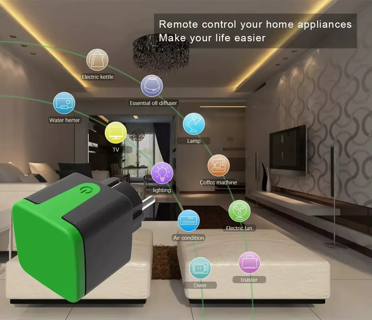 Prise intelligente WiFi Tuya E - Smart Home Voice Control avis et prix