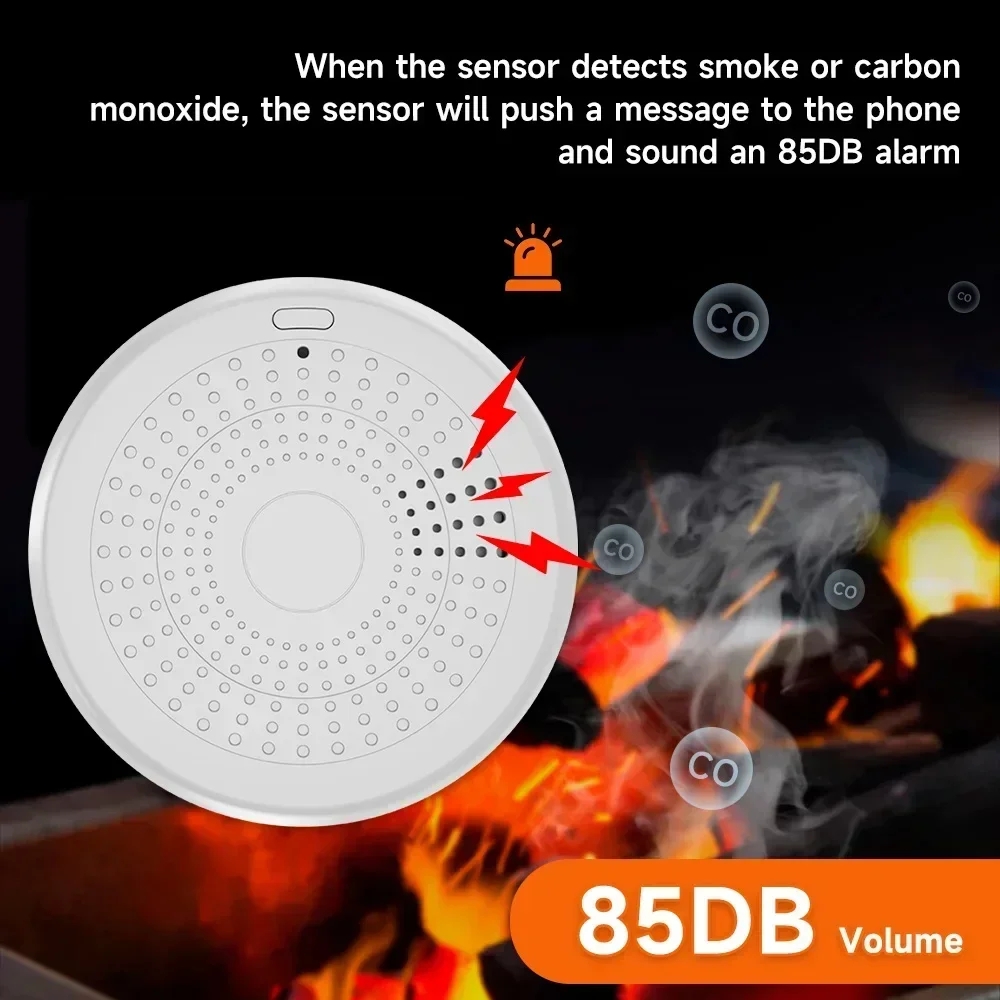 Alarme composite intelligente  - Smart Smoke Detector avis et prix