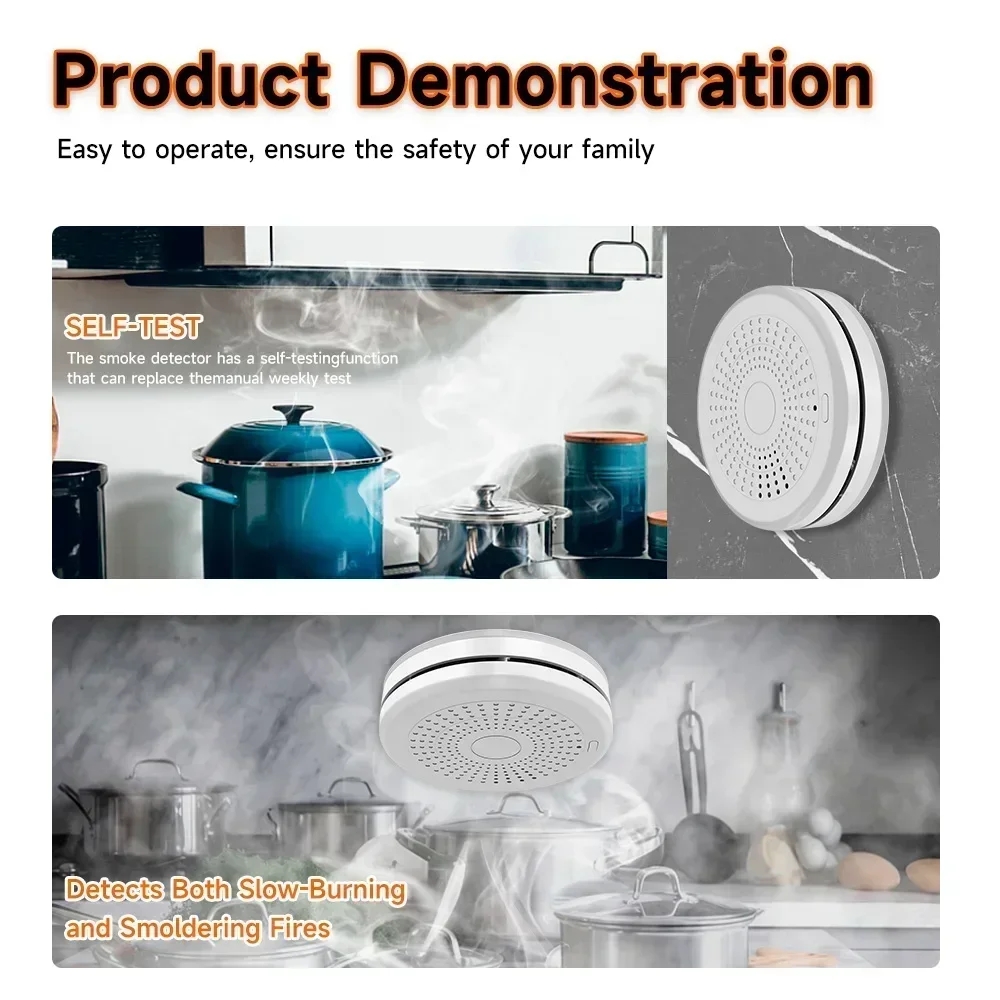 Alarme composite intelligente  - Smart Smoke Detector avis et prix
