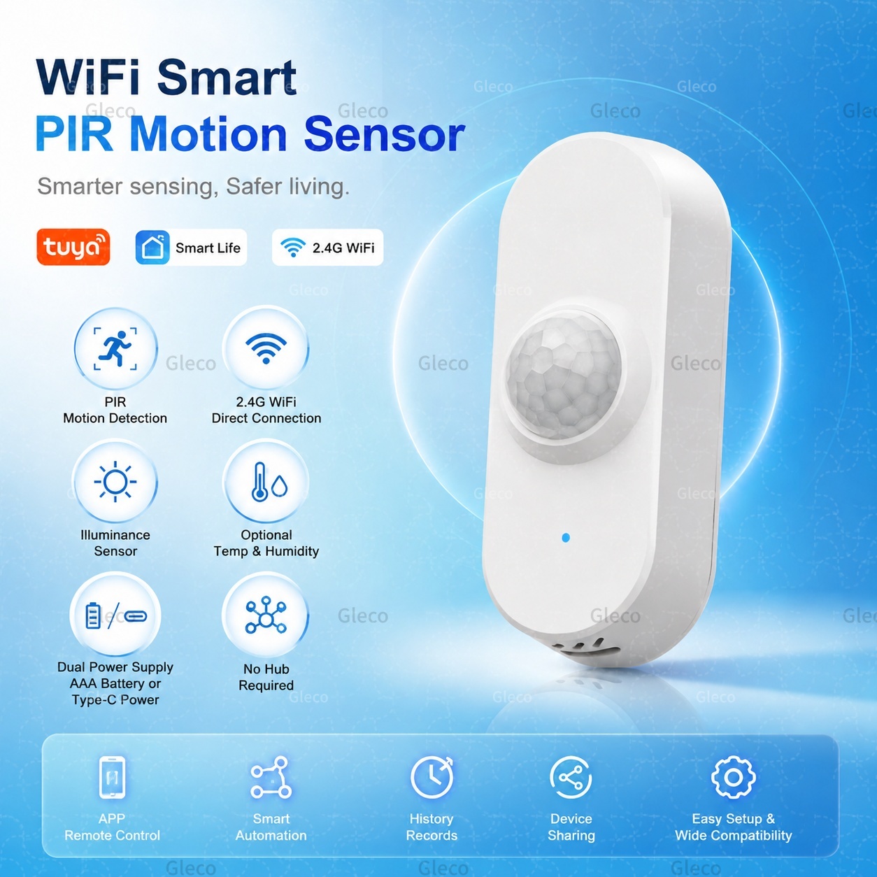 Détecteur de mouvement PIR WiF - Smart Home Wiser avis et prix