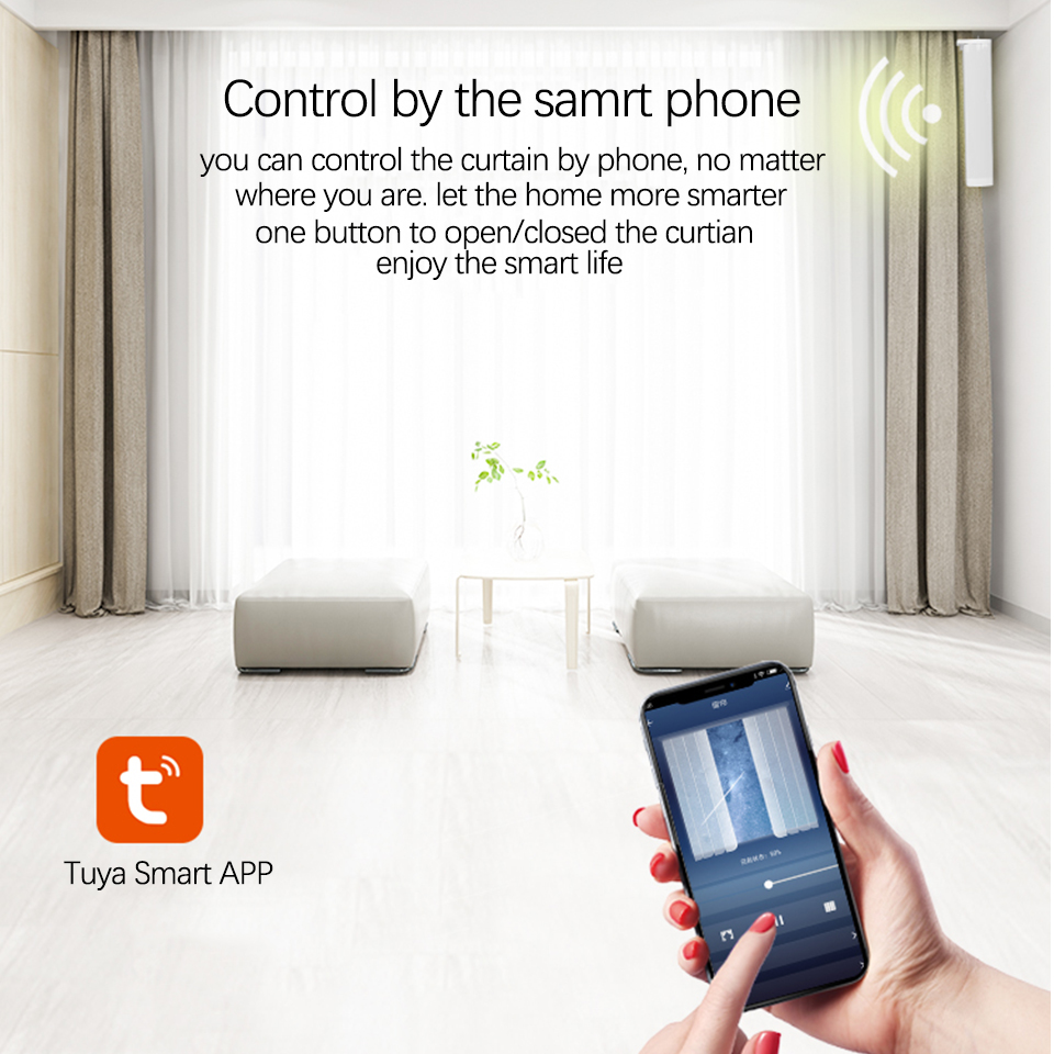 Tuya Matter Wifi rideau moteur - Smart Home Apple avis et prix