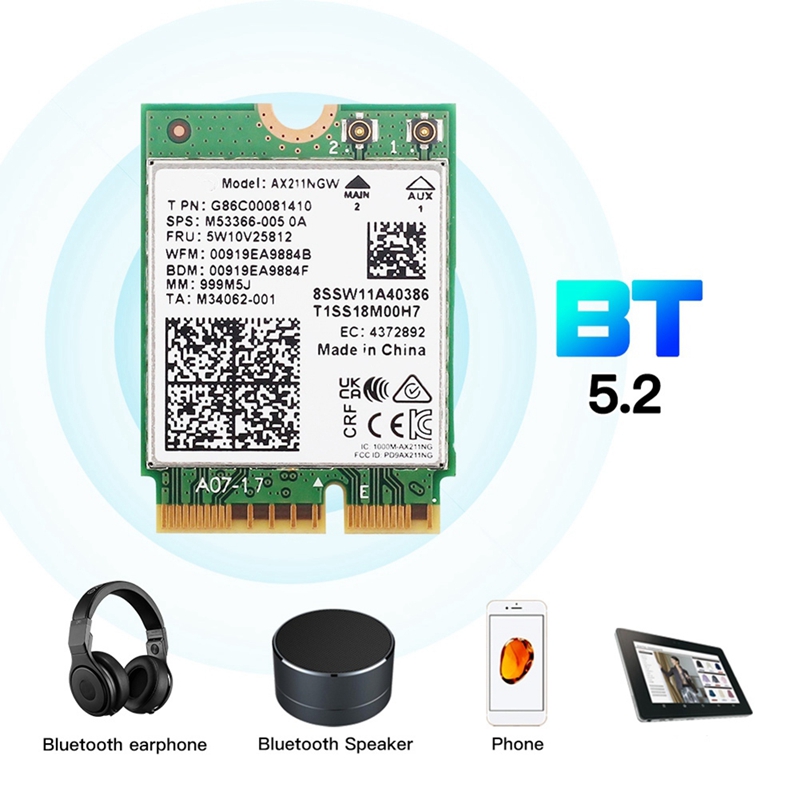 AX211NGW + double antenne WiFi - Smart Home Key avis et prix