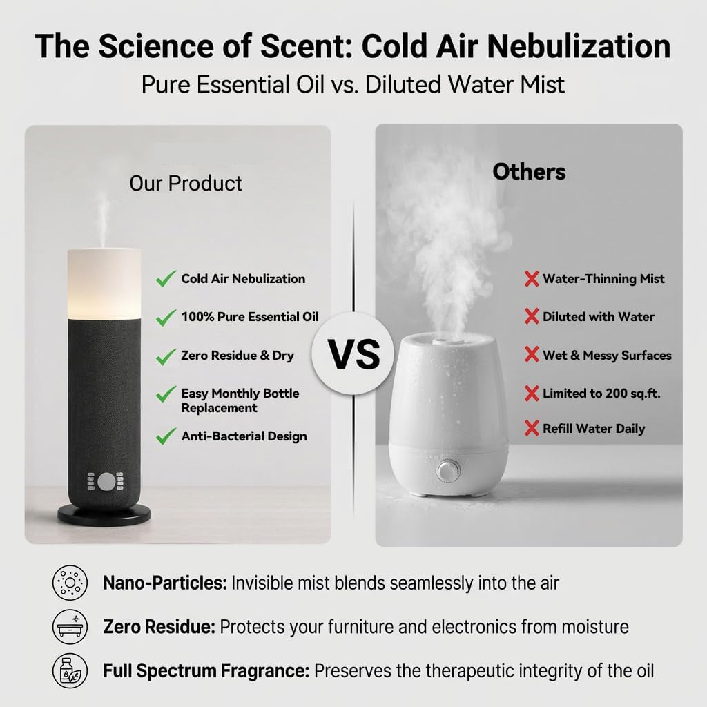 Diffuseur de parfum électrique - Smart Home Fragrance Diffuser avis et prix