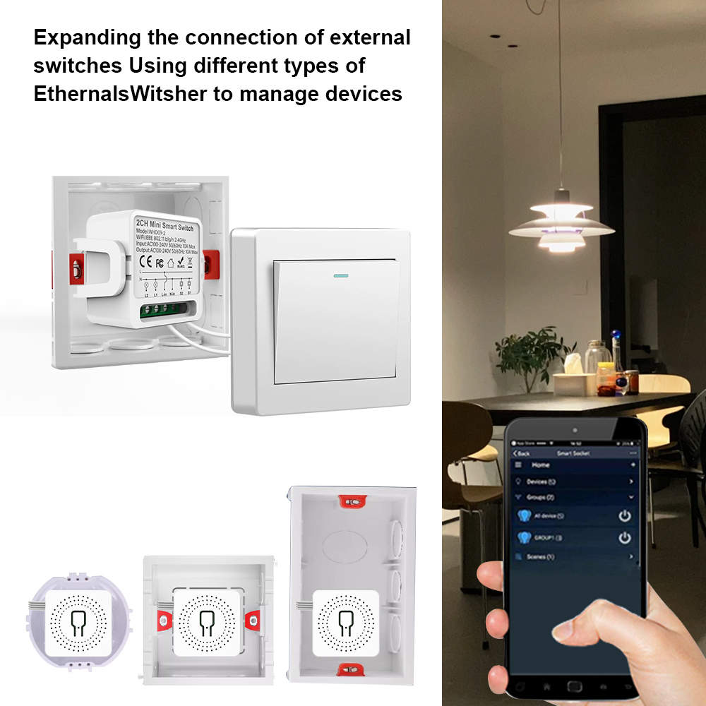 Interrupteur intelligent Tuya  - Smart Home Voice Control avis et prix