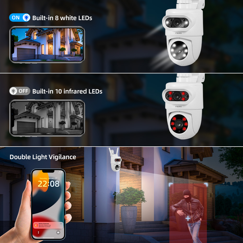 FUERS 5K 10MP double objectif  - Smart Home Camera Ezviz avis et prix